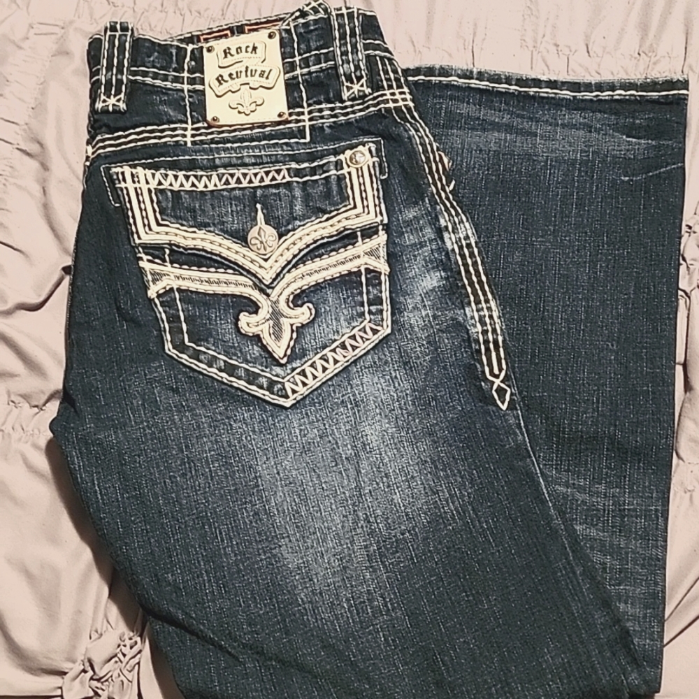 Rock revival jeans